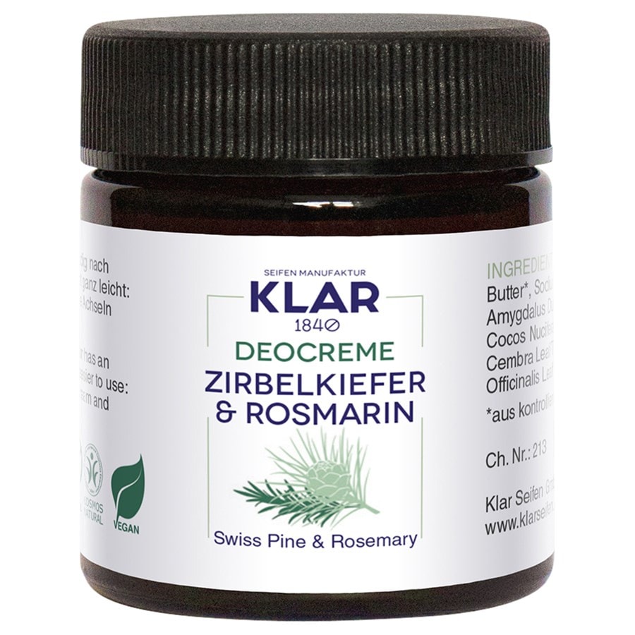 Klar Seifen Zirbelkiefer & Rosmarin 30 ml