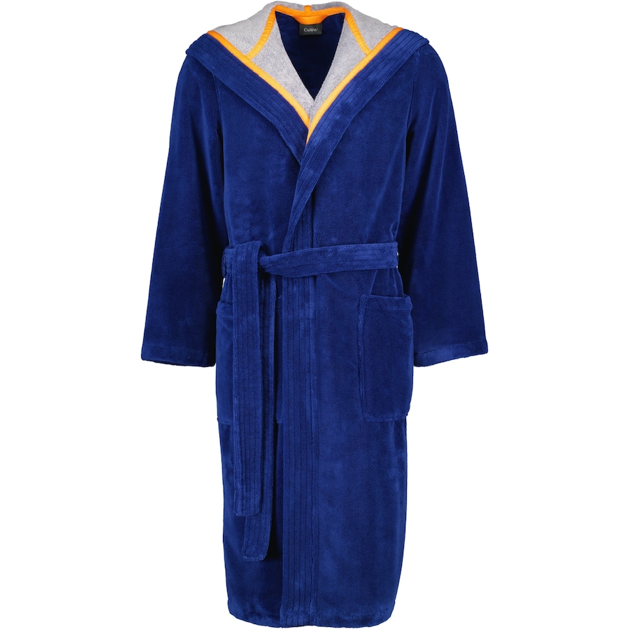 Cawö Bademäntel Herren Kapuze Doubleface 831 navy - 13 XL