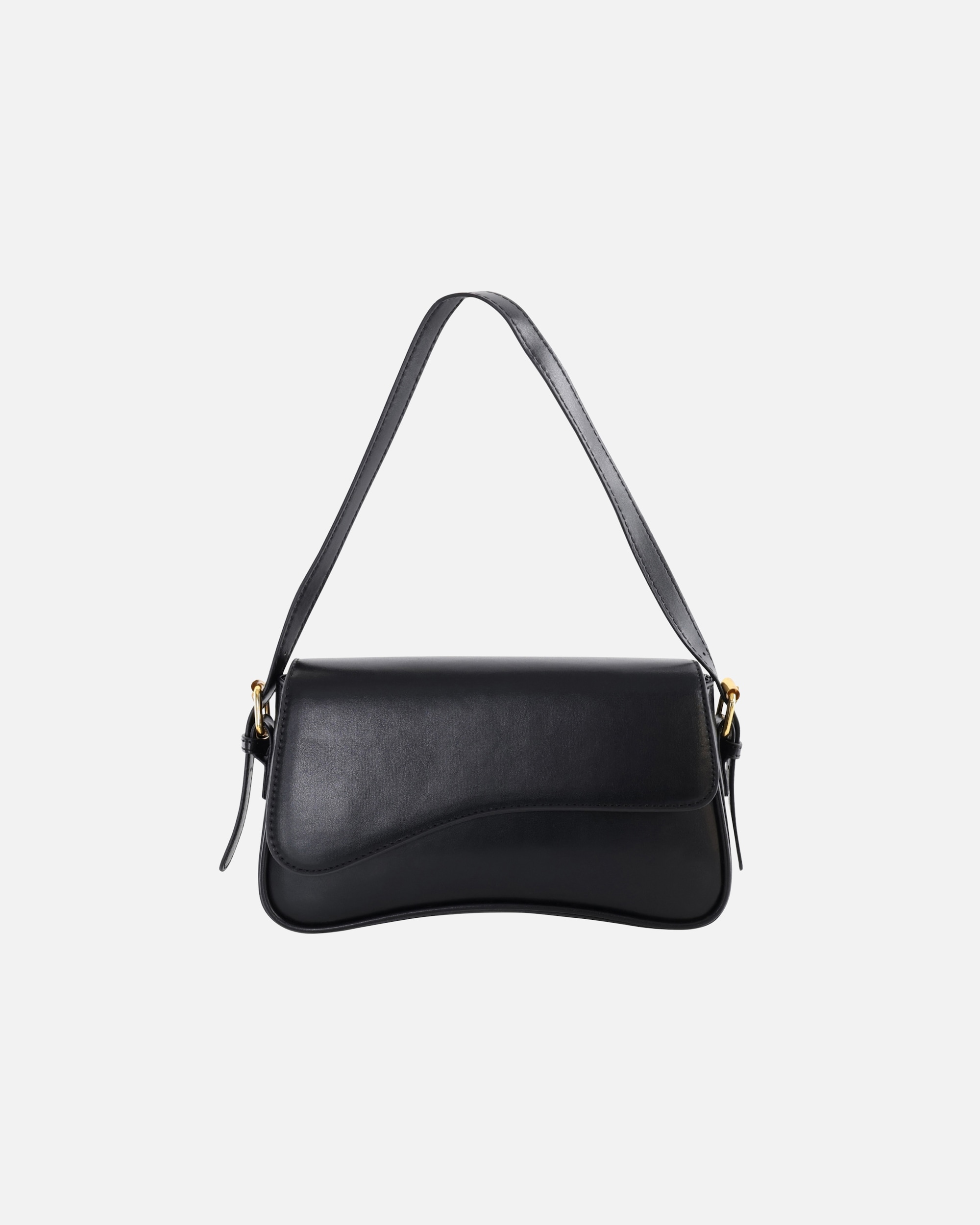 Umhängetasche für Unisex HARPA Schultertasche ZINA im minimalistischen Design schwarz
