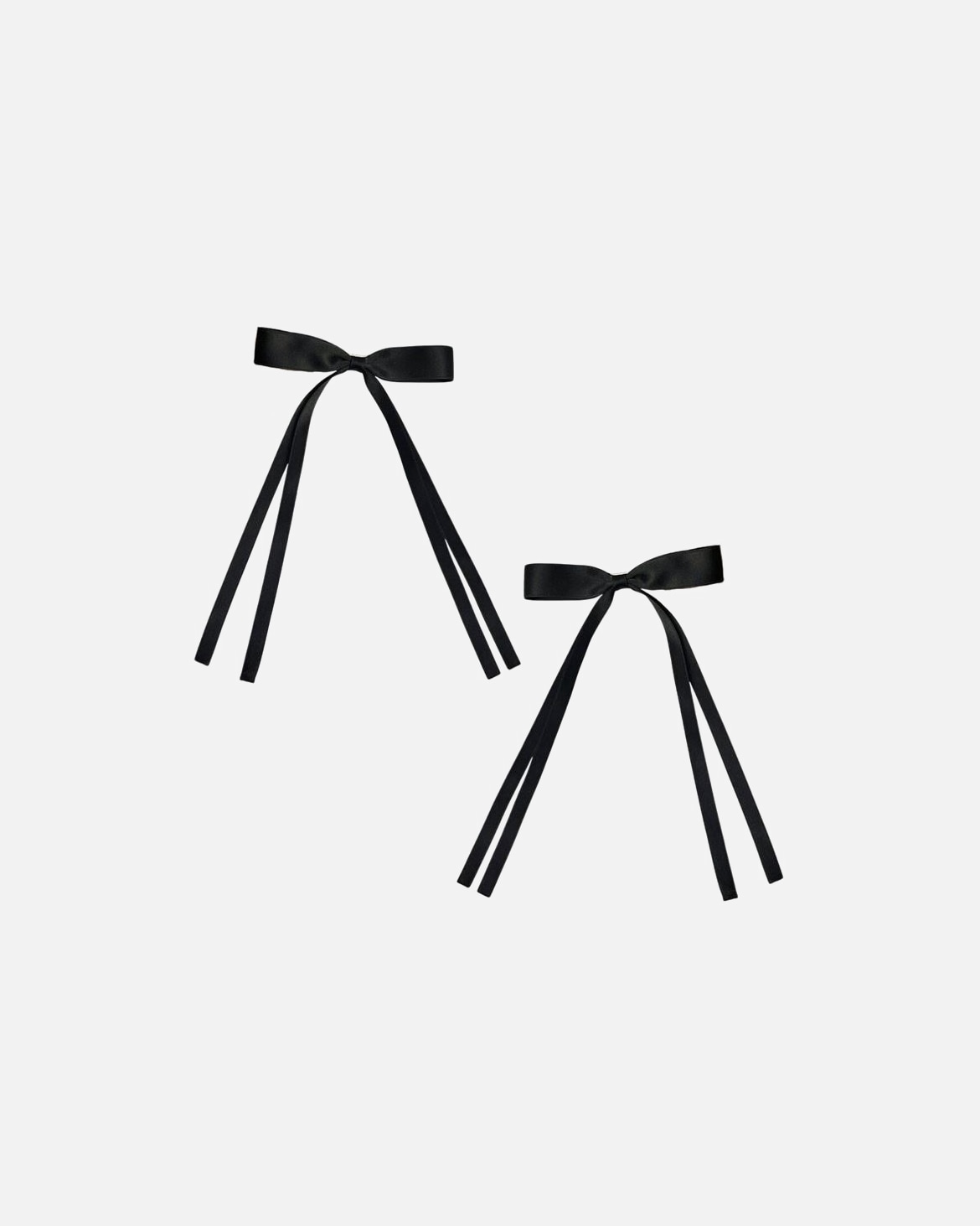 Haarspange für Unisex SOHO Isa Schleifen Haarspangen Schwarz