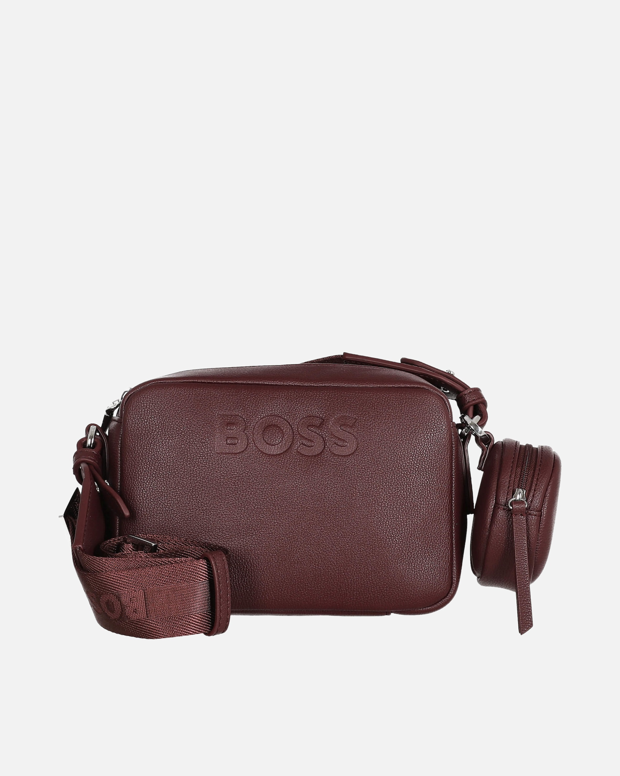 Umhängetasche für Weiblich Hugo Boss Women's Addison - Umhängetasche 19 cm (black) rot