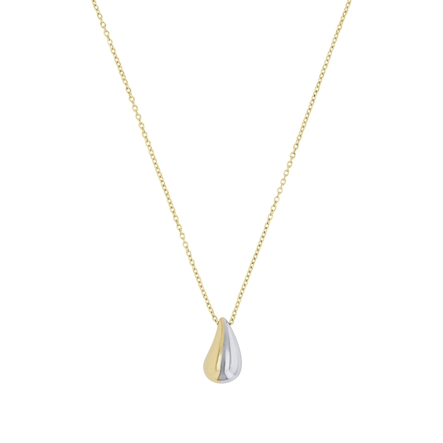 amor Kette mit Anhänger Bicolor Damen