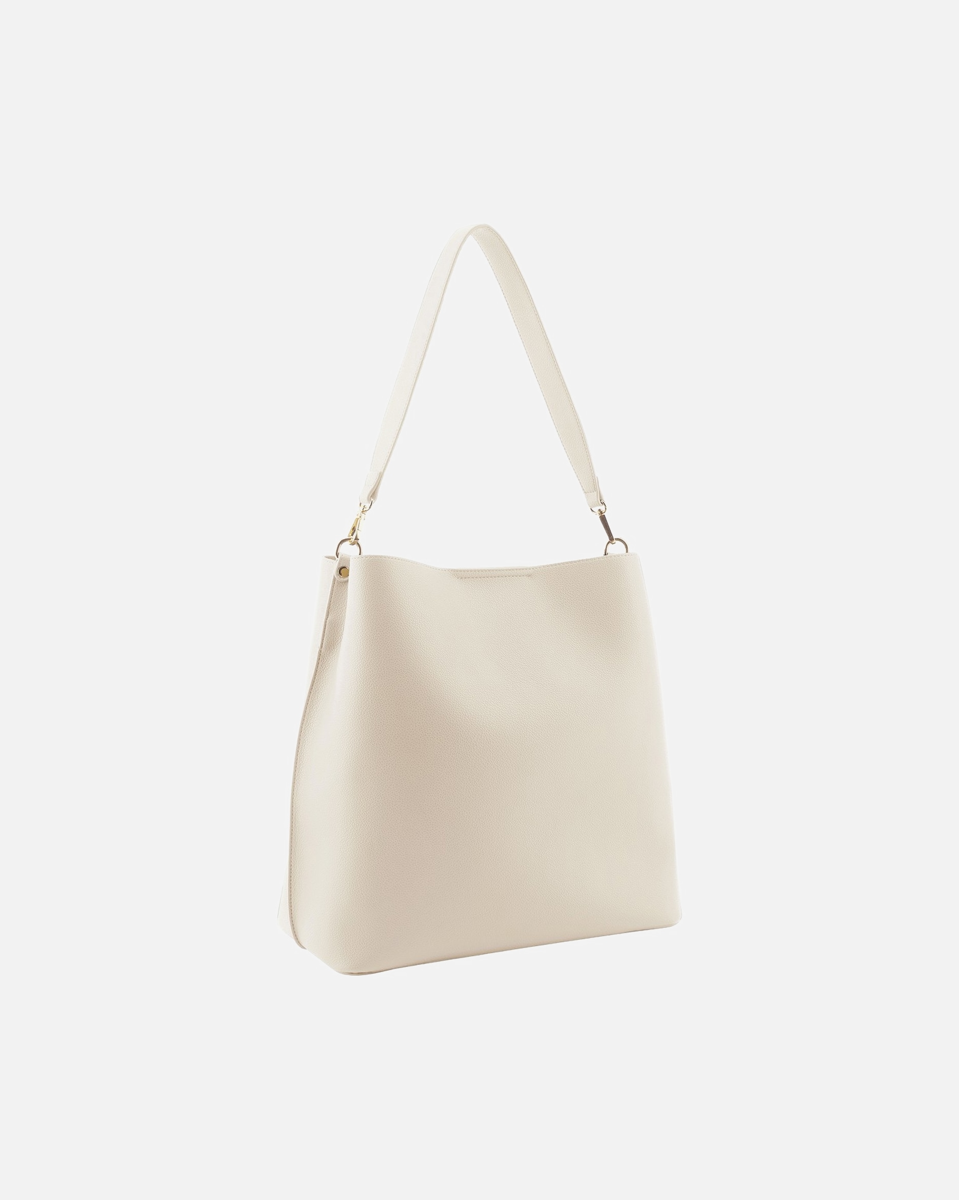 Handtasche für Unisex Seidenfelt Handtasche Meloy Hobo Soft Cream