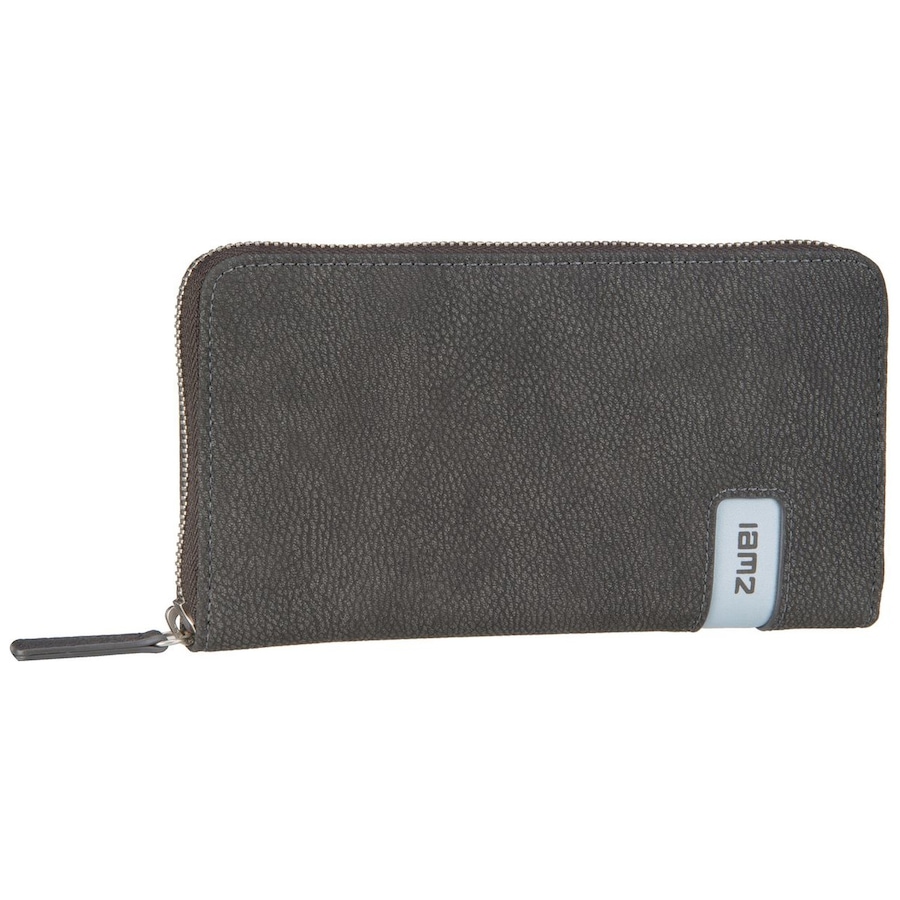 ZWEI Geldbörse Mademoiselle M.Wallet MW2 Nubuk/Stone Grau Damen