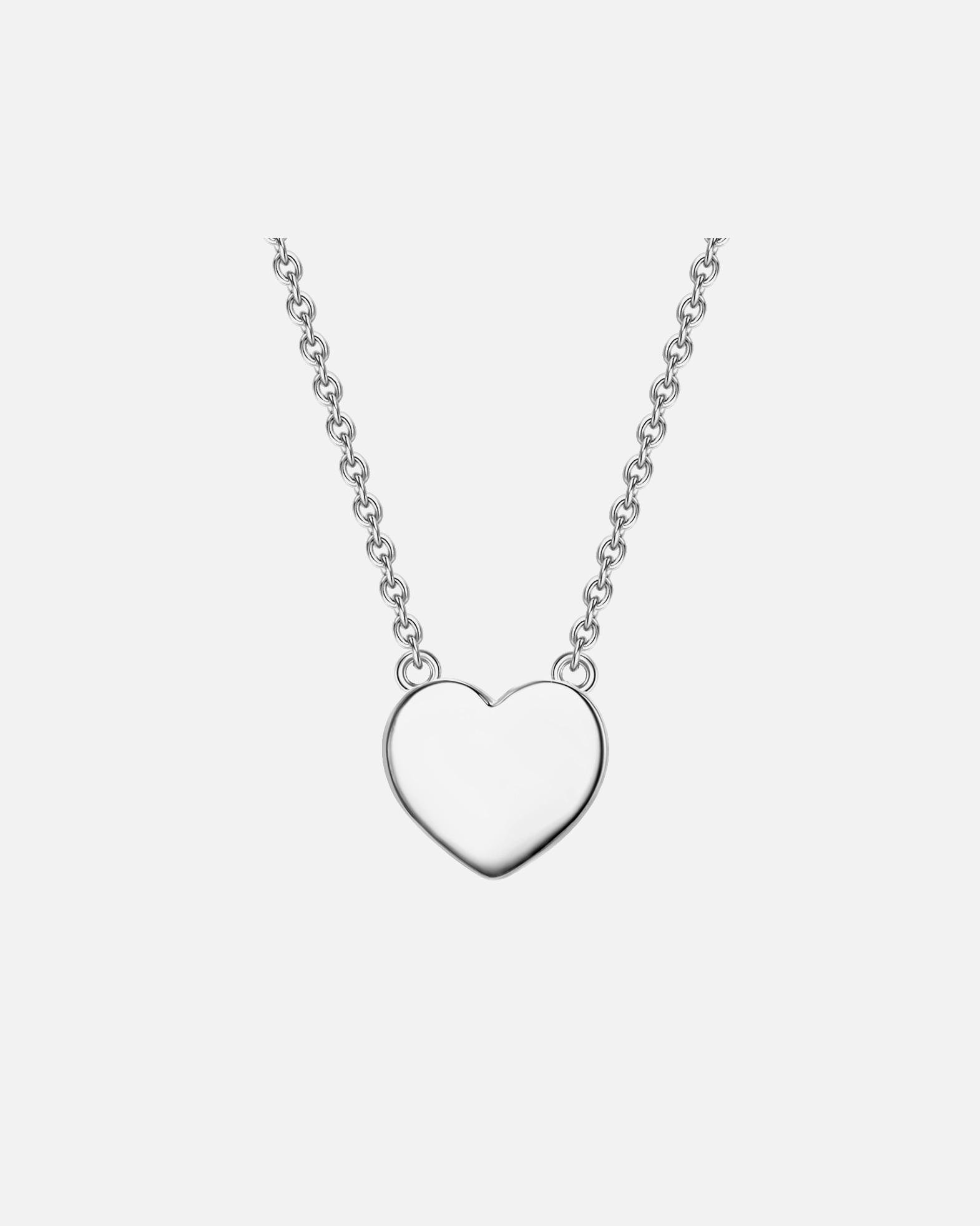Halskette für Weiblich Glanzstücke München Halskette Herz Sterling Silber in Roségold 40,0 cm Basiskette + 5,0 cm Verlängerung