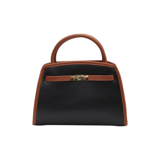 usha Handtasche Schwarz Damen