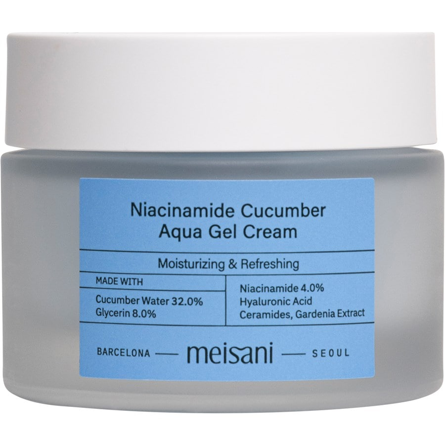 Meisani Niacinamide Cucumber Aqua Gel Cream 50 ml Damen