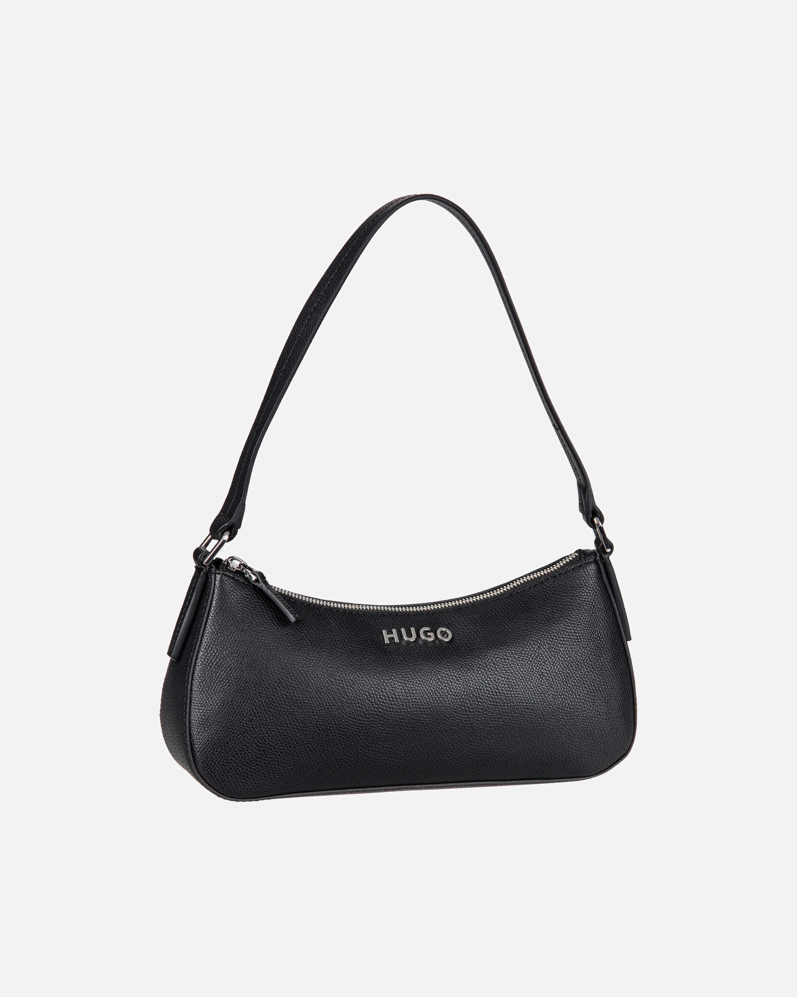 Handtasche für Weiblich HUGO Handtasche Chris Small Hobo R.N. Black