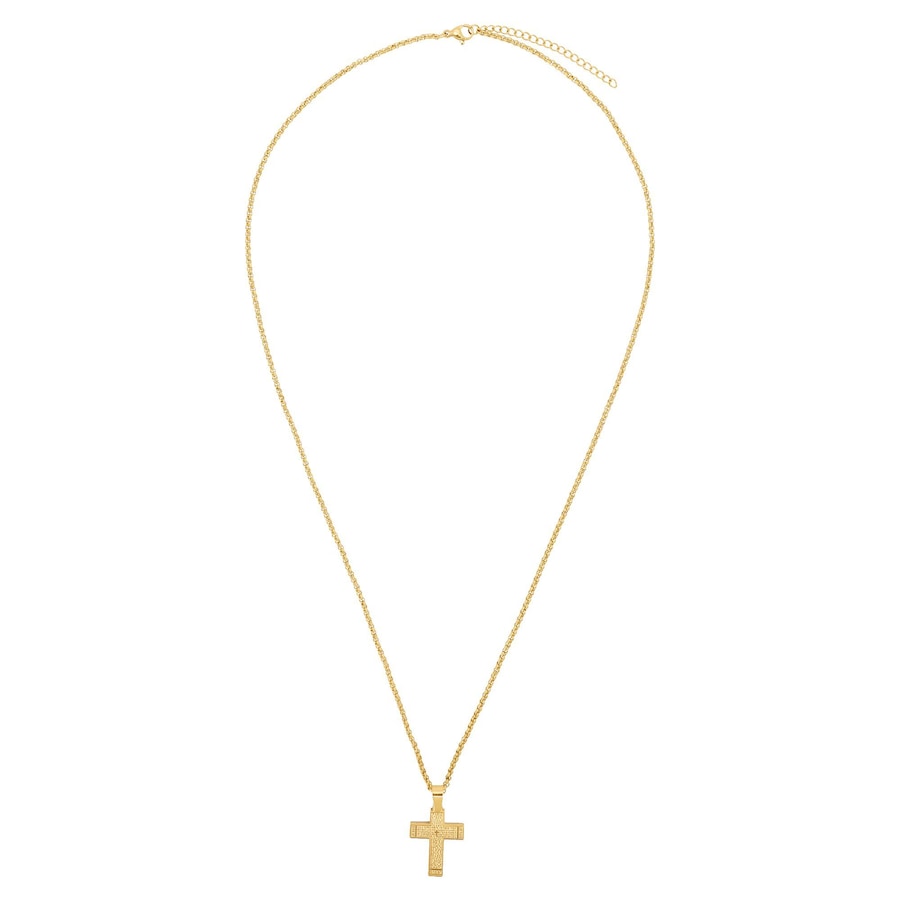 Heideman Kette Crucis goldfarben OneSize Damen