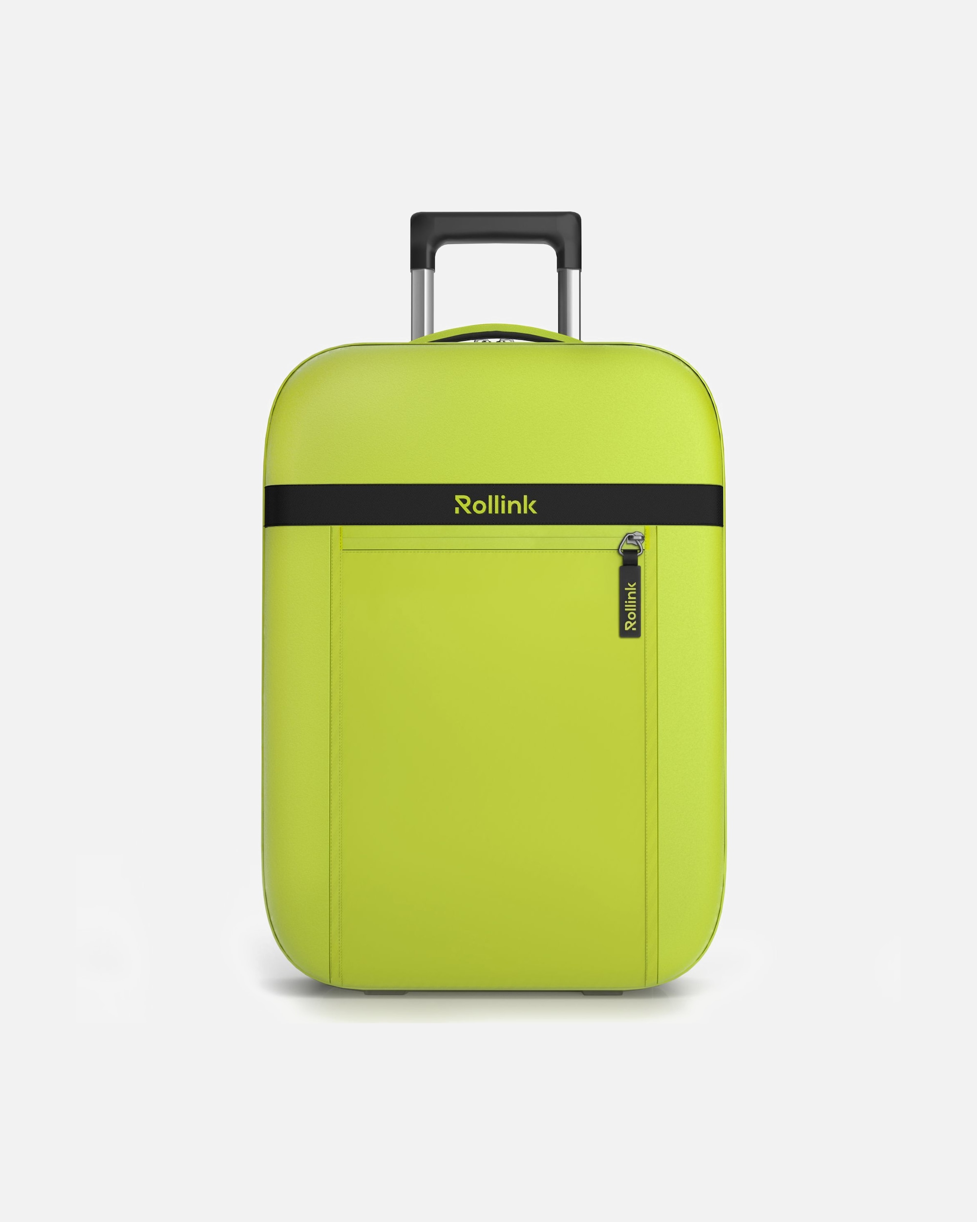 Koffer für Männlich Rollink Aura 2 Rollen Trolley S 55 cm limeade
