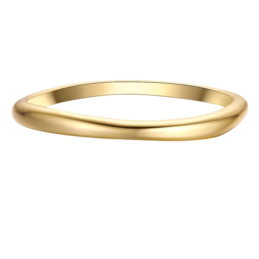 Glanzstücke München Ring aus Sterling Silber in gelbgold 52 Damen