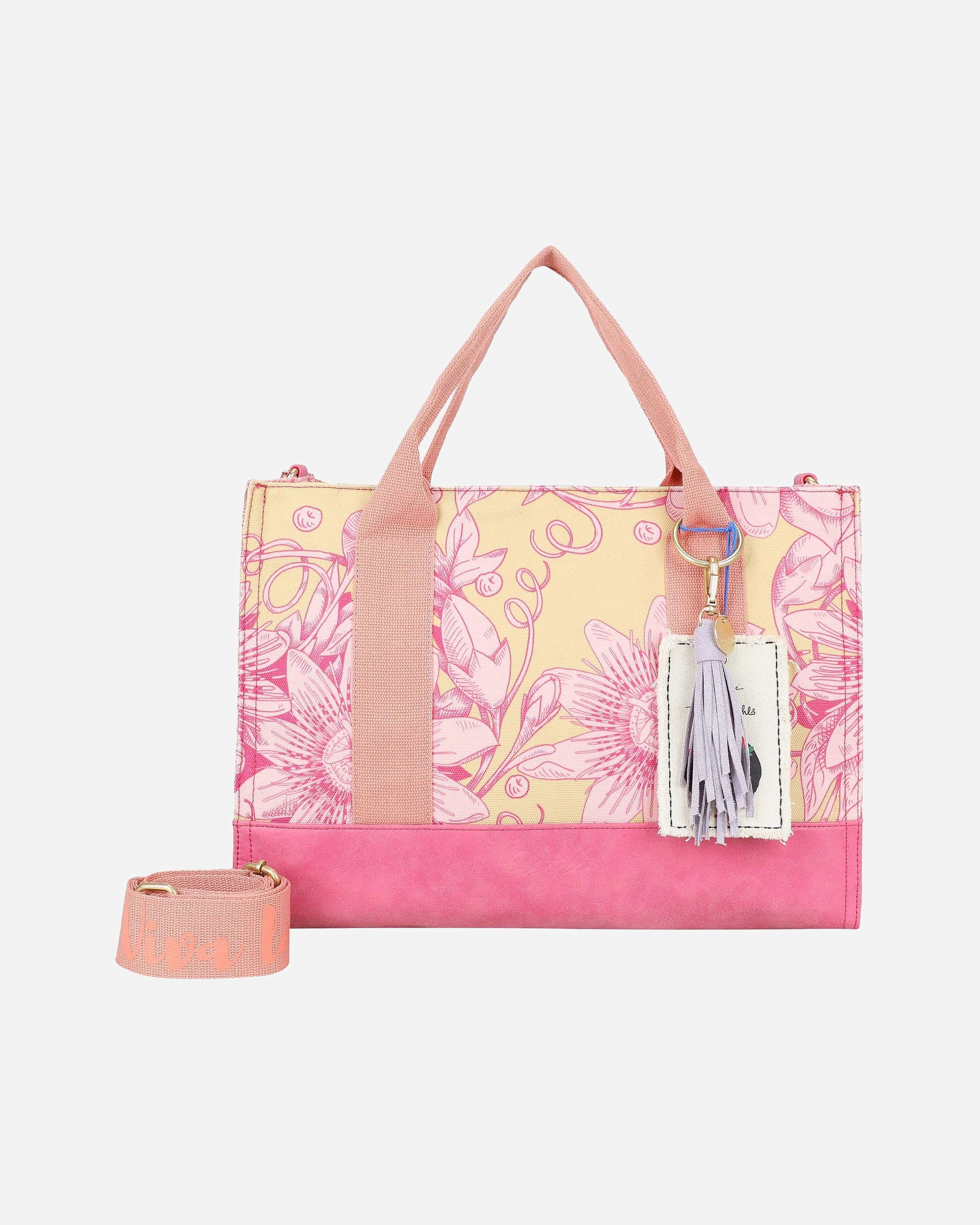 Tasche für Weiblich Fritzi aus Preußen Fritzi x Frida Kahlo Limited Bloom Schultertasche bloom sunny