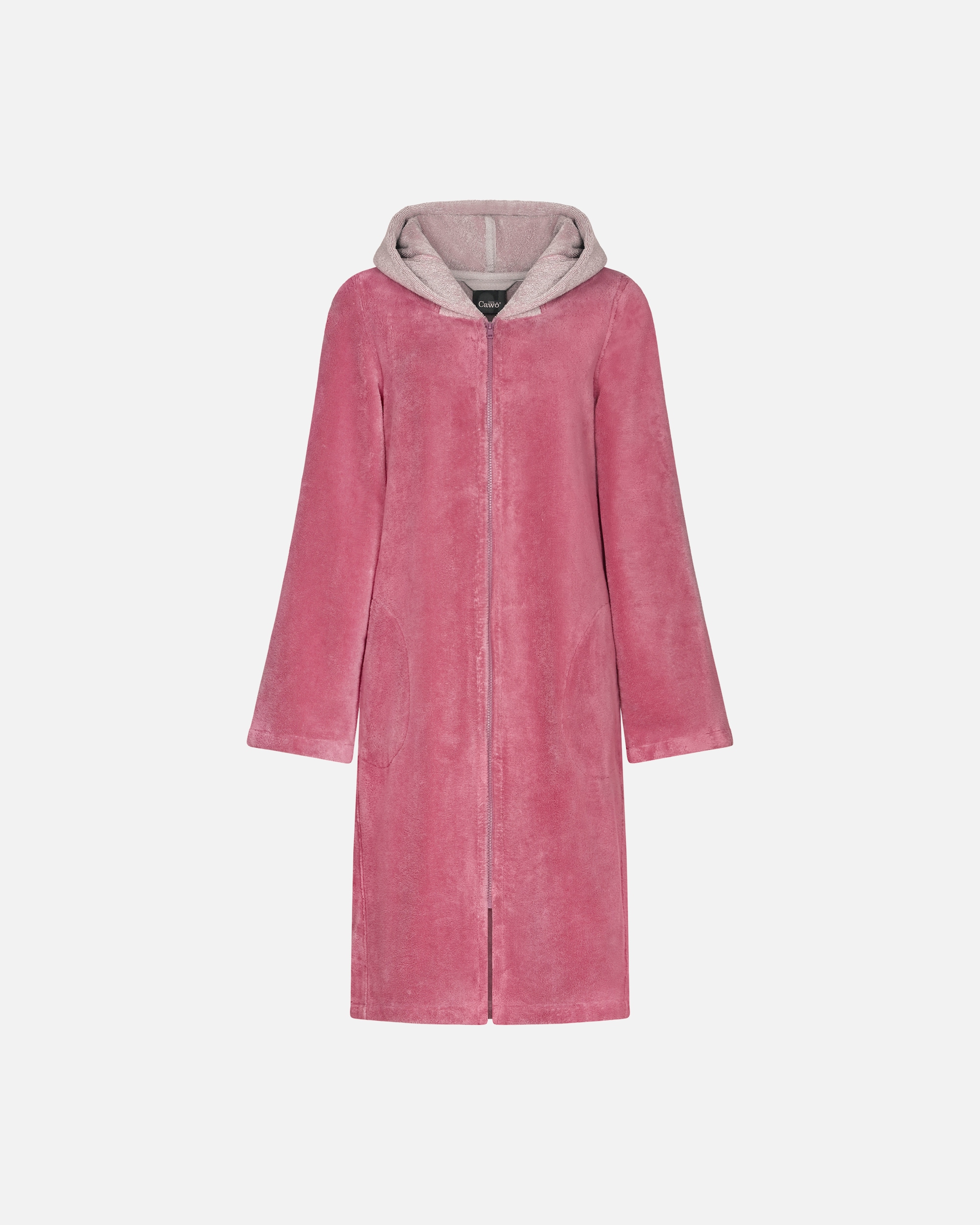 Bademantel für Unisex Cawö Cawö Bademäntel Damen Kurzmantel mit Kapuze Kapuze 841 beere - 23 M
