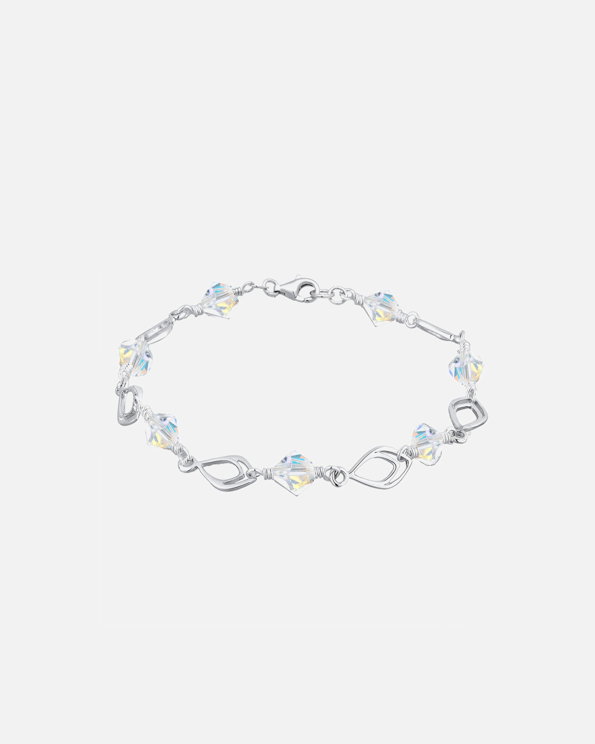 Armband für Weiblich Elli Federn 925 Sterling Silber, mit Kristallen von Swarovski® 20