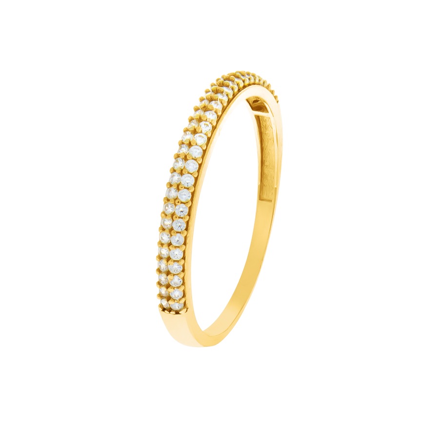 Fascination by Ellen K. Ring 375/- Gold Zirkonia weiß 062 (19,7) Damen