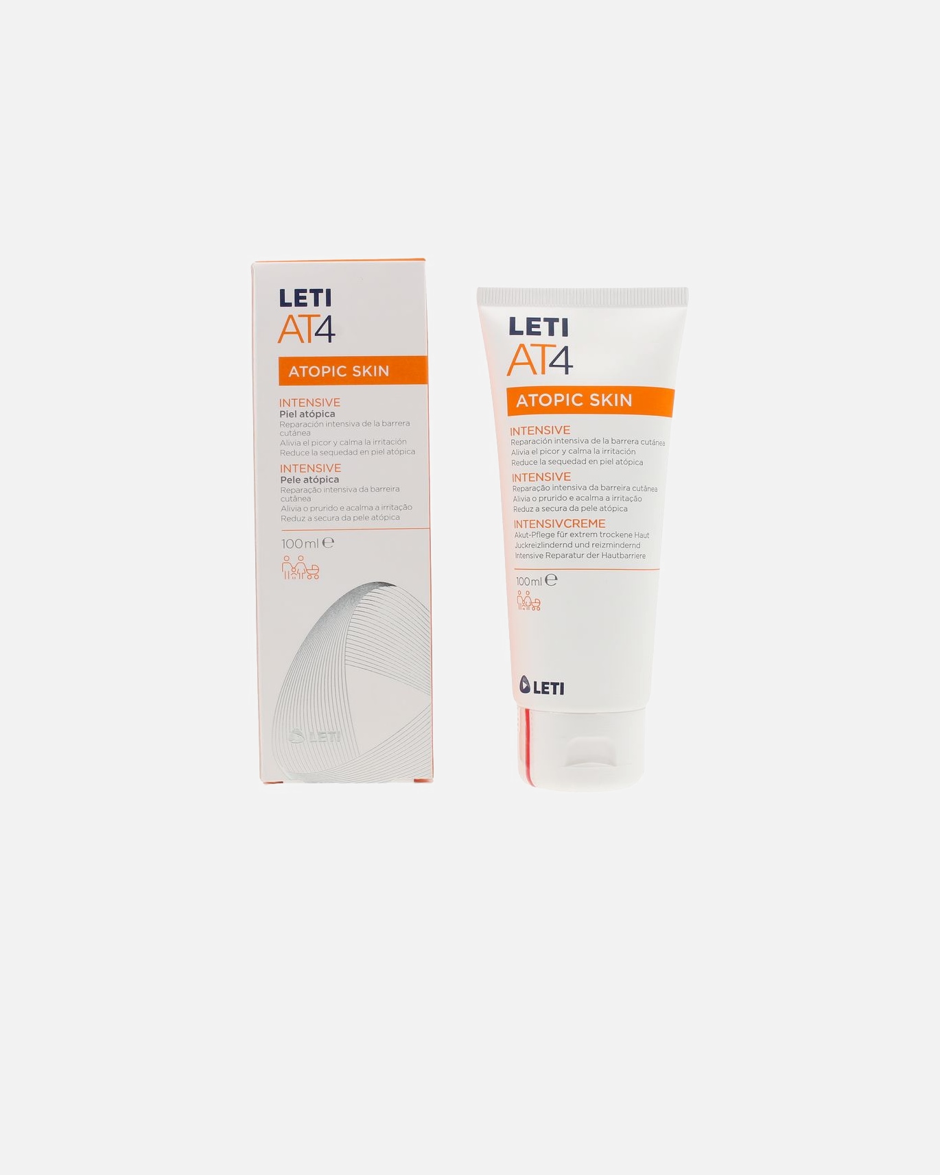 Bodylotion für Unisex LETI Pharma Leti At4 Atopic Skin Intensive Crema Leti 100 ml