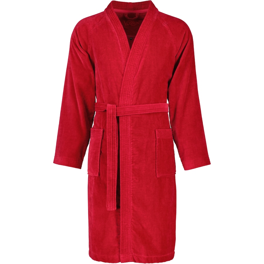Vossen Bademäntel unisex Kimono Dallas rubin - 3900 M Weiss