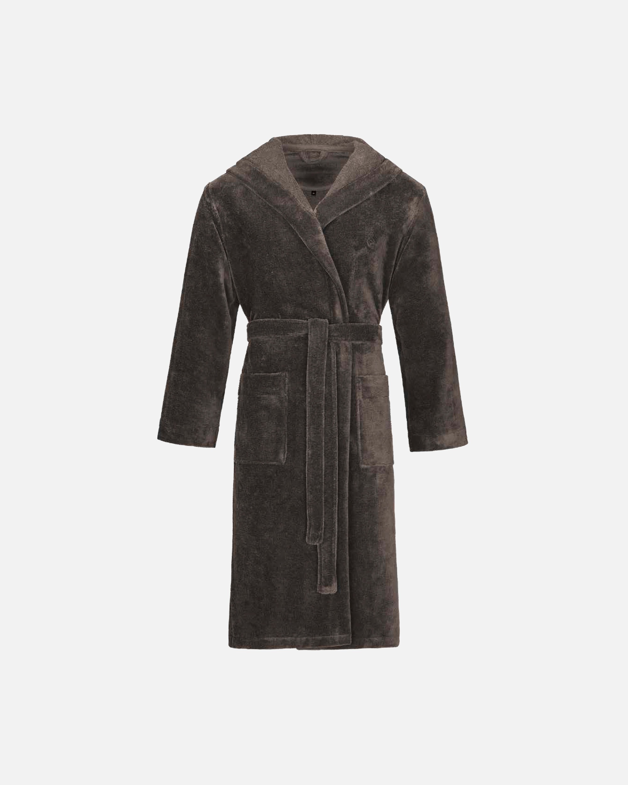 Bademantel für Unisex Bugatti Bugatti Bademäntel Herren Kapuze Roberto coffee bean - 6880 XXL