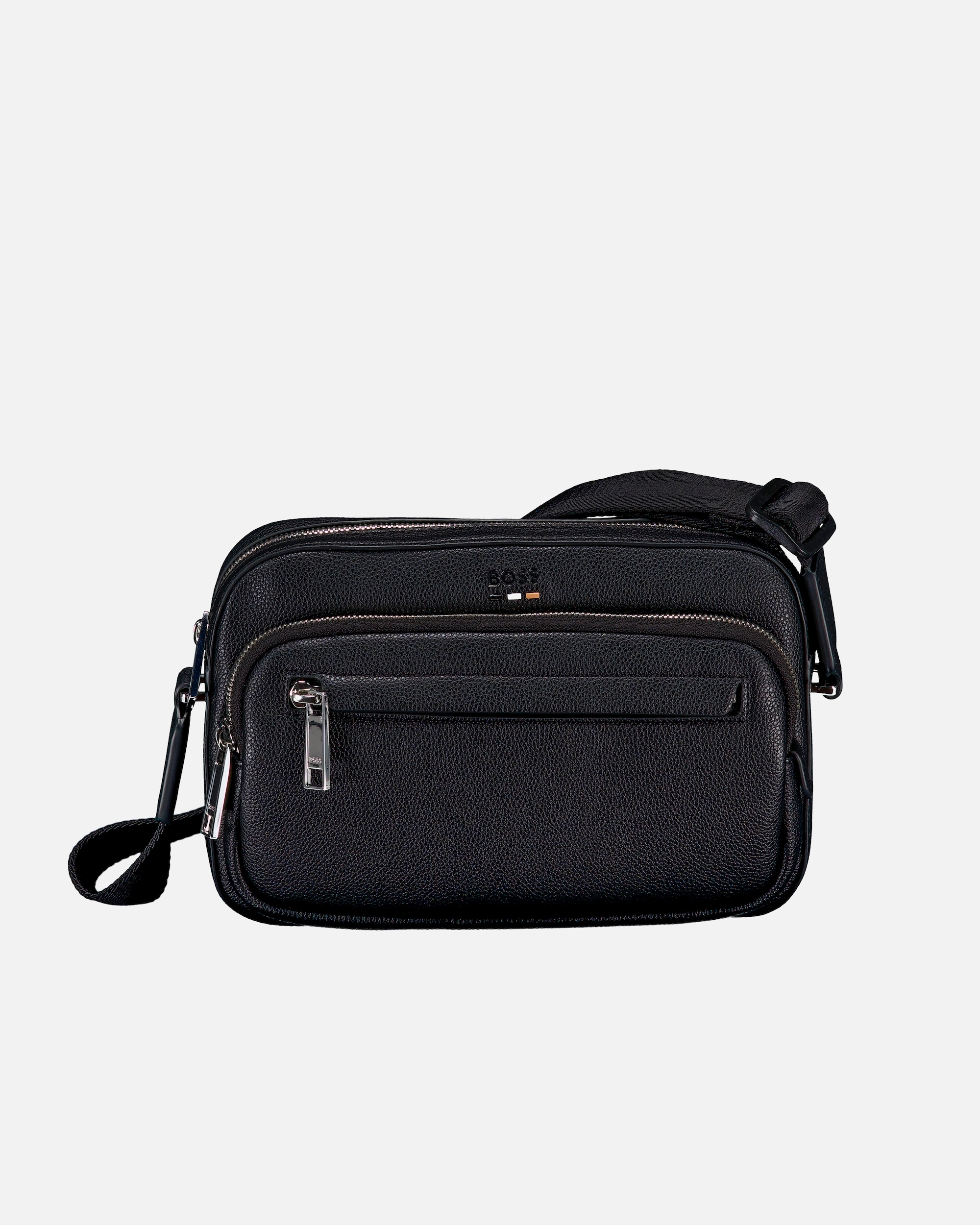 Umhängetasche für Männlich Hugo Boss Umhängetasche Ray EW Pocket Black