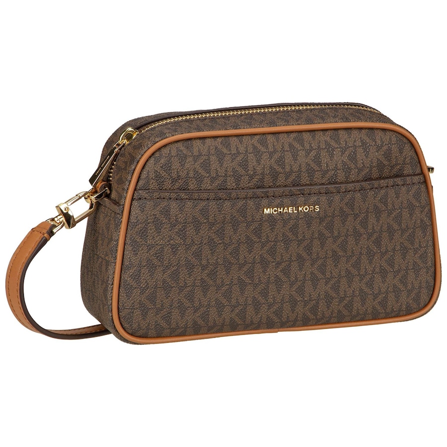 Michael Kors Umhängetasche Jet Set SM Camera XBody MK SIG Brown/Acorn Braun Damen