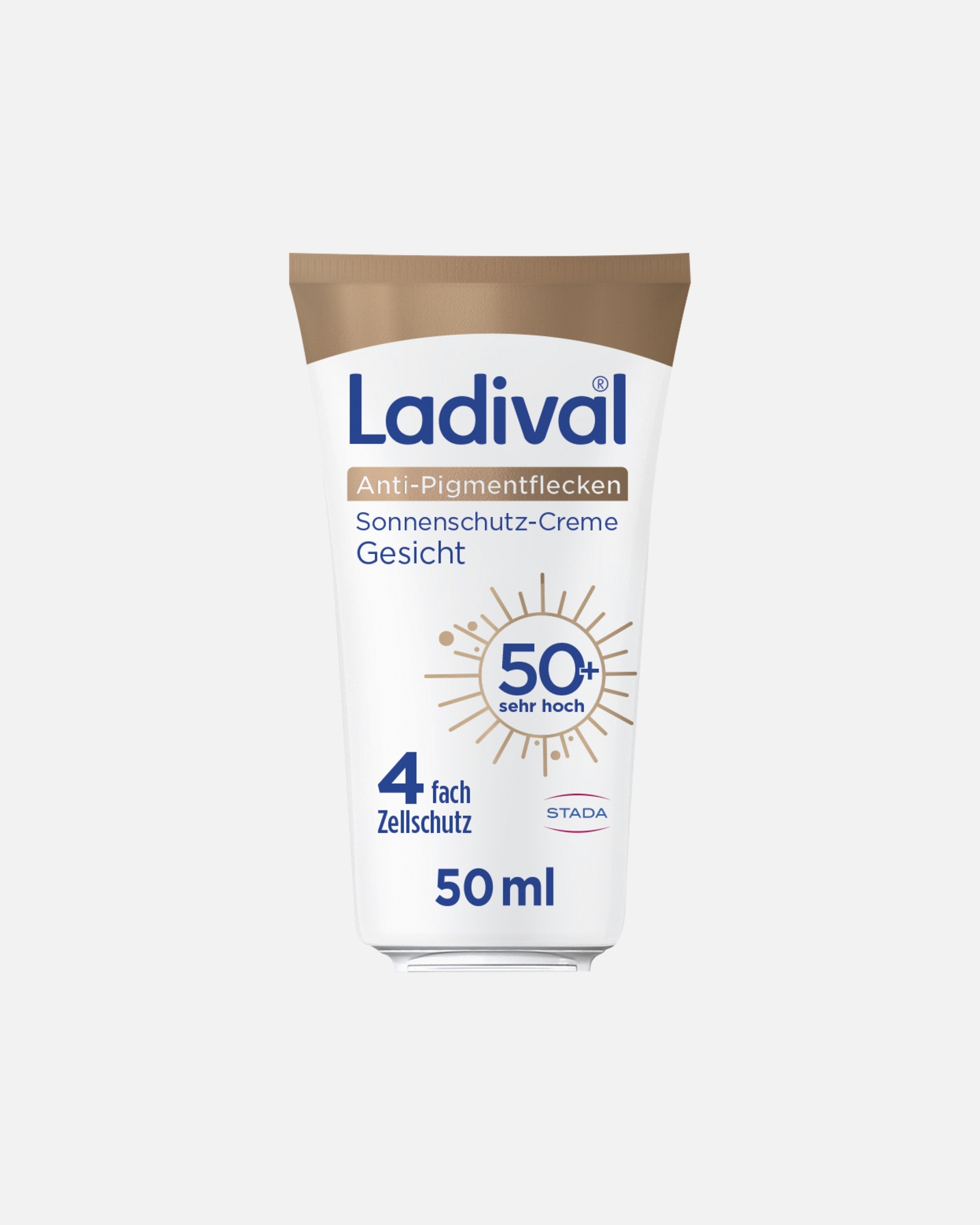 Sonnencreme für Unisex Ladival Anti-Pigmentflecken Sonnenschutz-Creme Gesicht LSF 50+ 50 ml