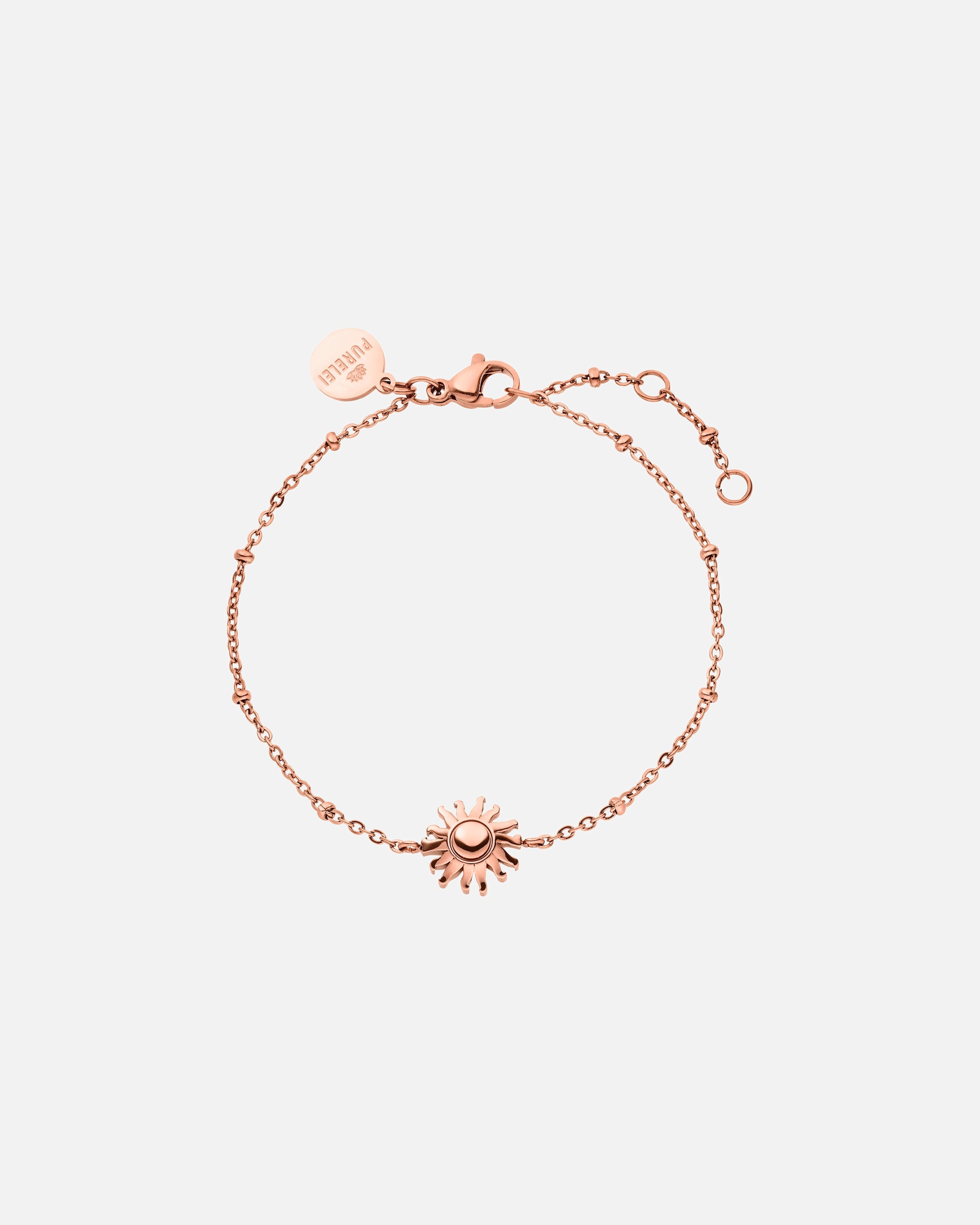 Armband für Weiblich Purelei Sun Armband 100% Edelstahl Rosegold