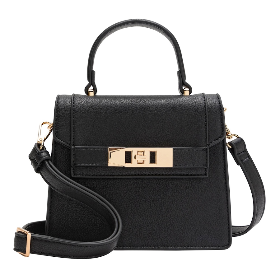 L.CREDI Konstanze Henkeltasche schwarz Schwarz Damen