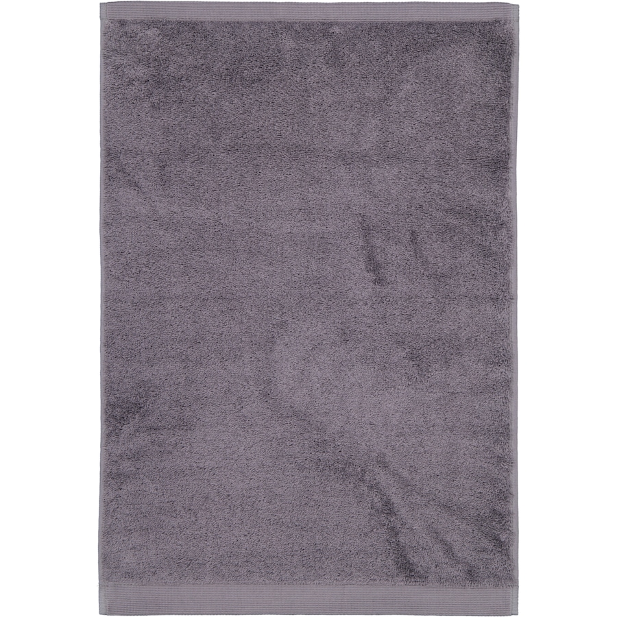 Vossen Handtücher High Line graphit - 7660 Gästetuch 40x60 cm Weiss