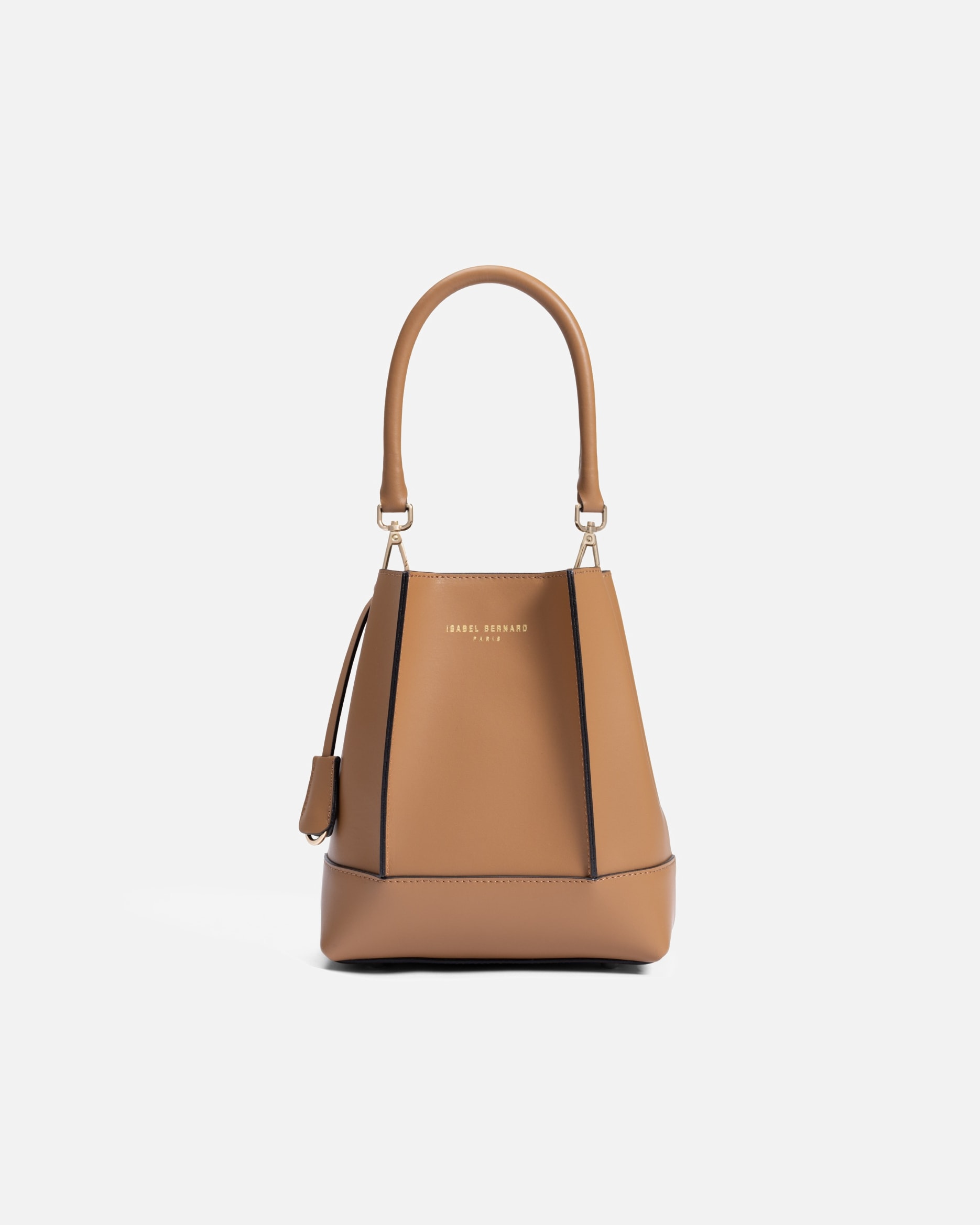 Handtasche für Weiblich Isabel Bernard Handtasche Femme Forte Minette Kamel