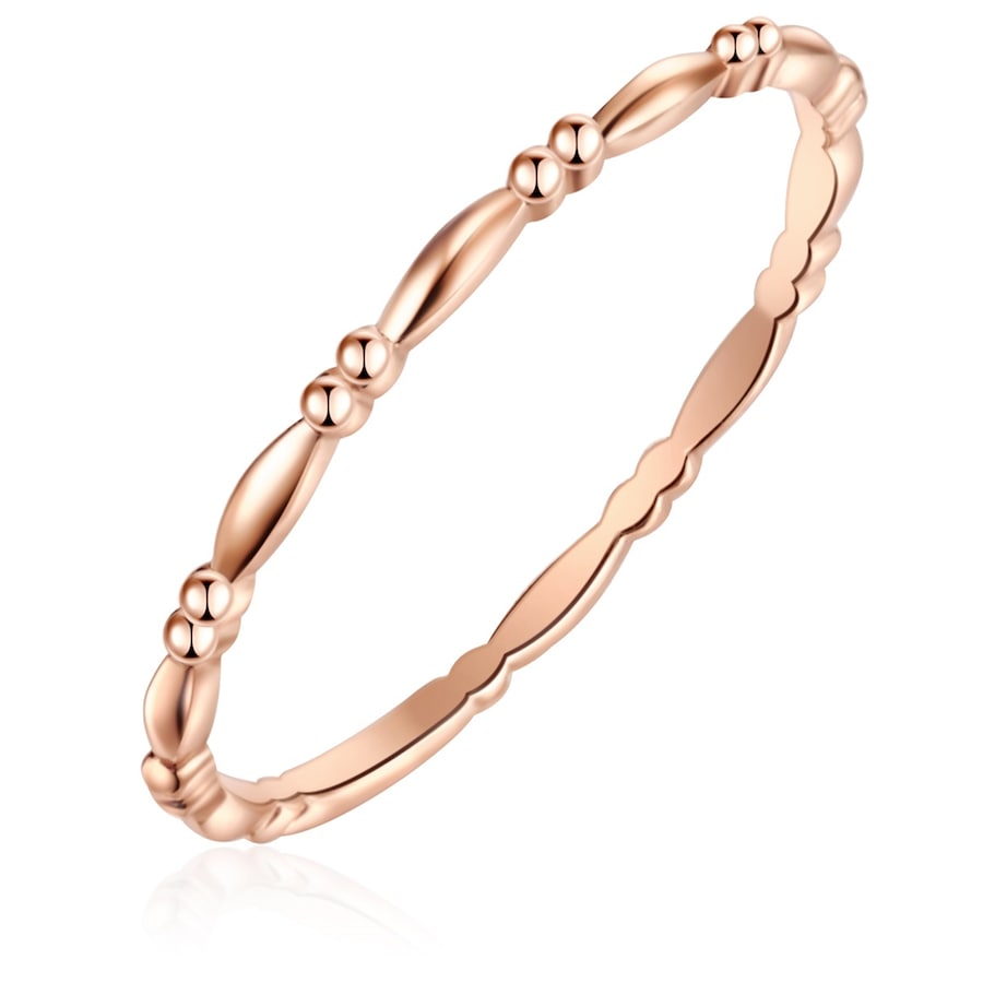 Glanzstücke München Ring Sterling Silber in Roségold 52 Damen