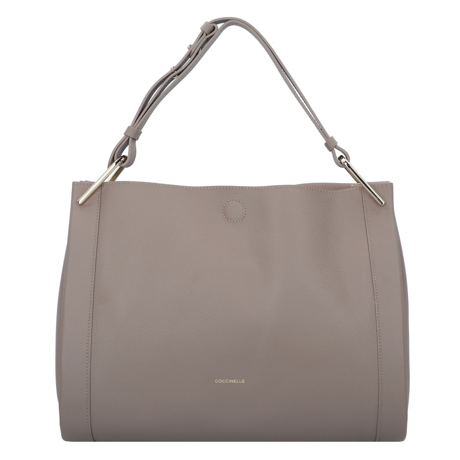 Coccinelle Wallace Schultertasche Leder 36 cm Braun Damen