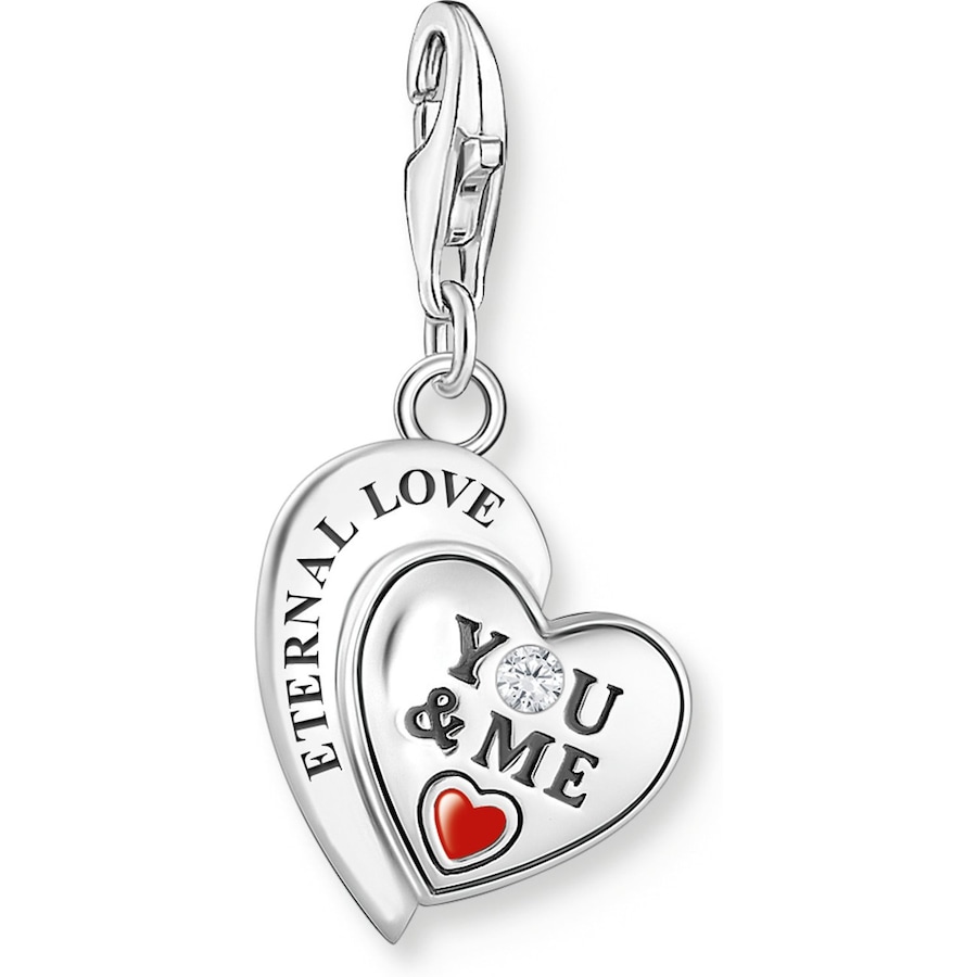 Thomas Sabo Charm 925er Silber, Emaille One Size Damen
