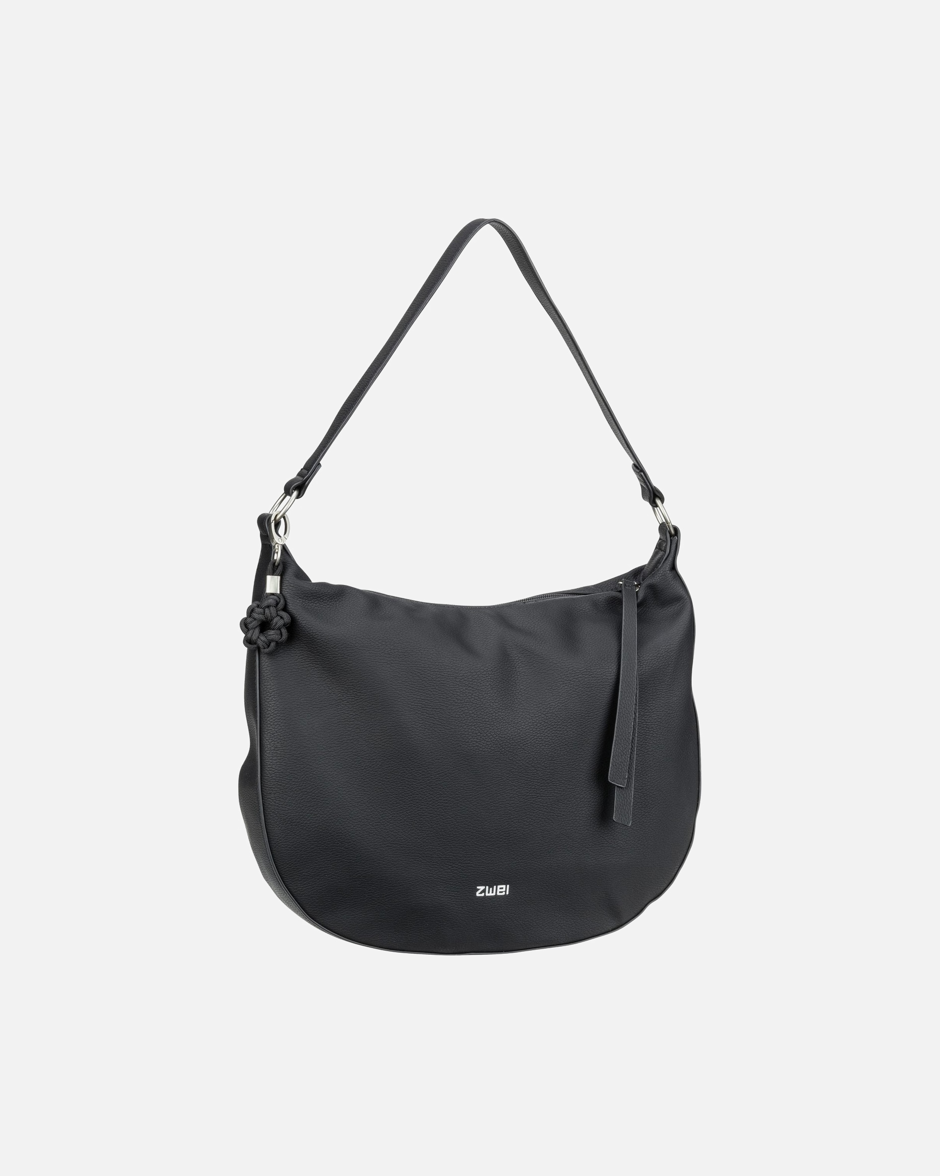 Umhängetasche für Weiblich ZWEI Handtasche Yuna YU110 Nubuk/Black