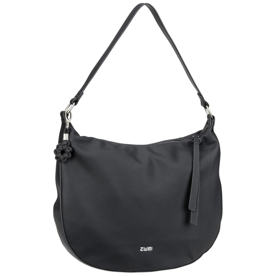 ZWEI Handtasche Yuna YU110 Nubuk/Black Schwarz Damen