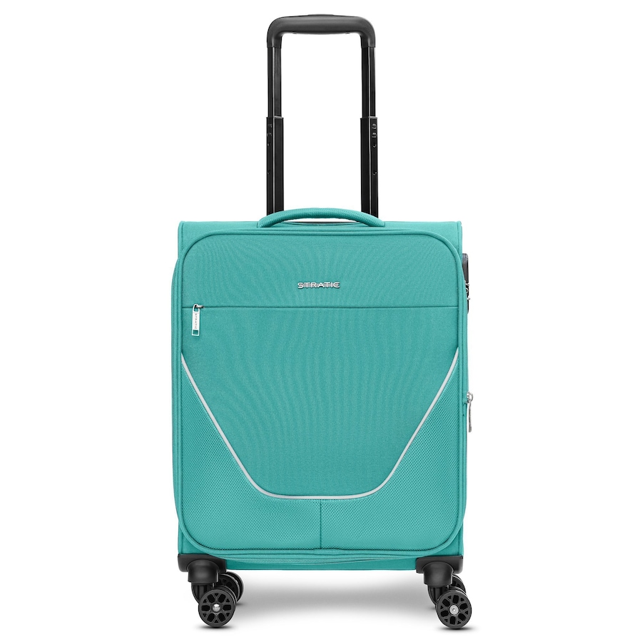 Stratic taska 4-Rollen Kabinentrolley S 55 cm mit Dehnfalte petrol Petrol Herren