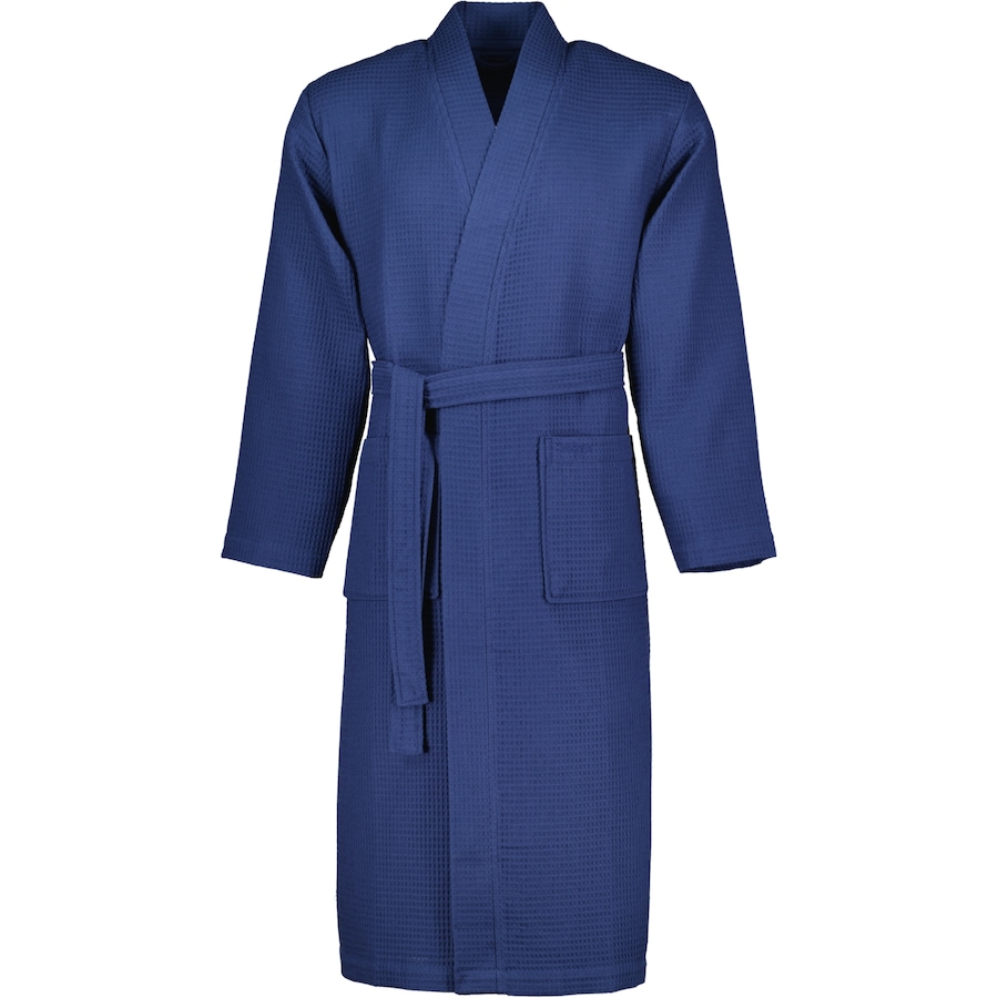 Vossen Bademäntel unisex Kimono Wellington-L winternight - 4760 S Schwarz