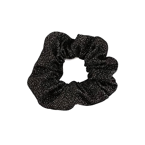 SOHO Glitter Scrunchie Black Schwarz Damen