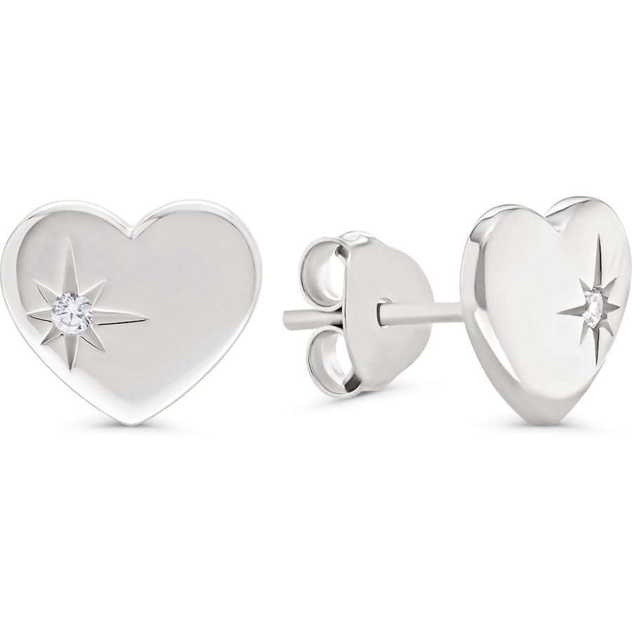 FAVS Ohrstecker 925er Silber One Size Damen