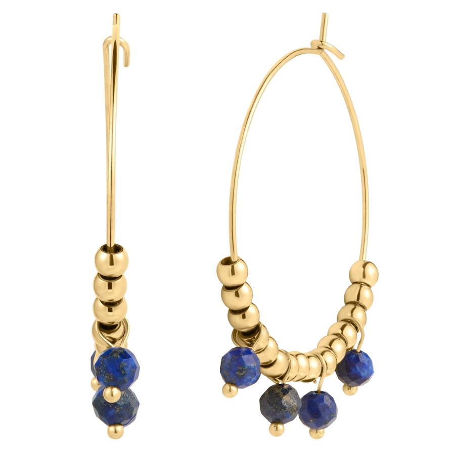 Eastside Ohrringe aus Edelstahl in Gelbgold 37,1 mm Damen