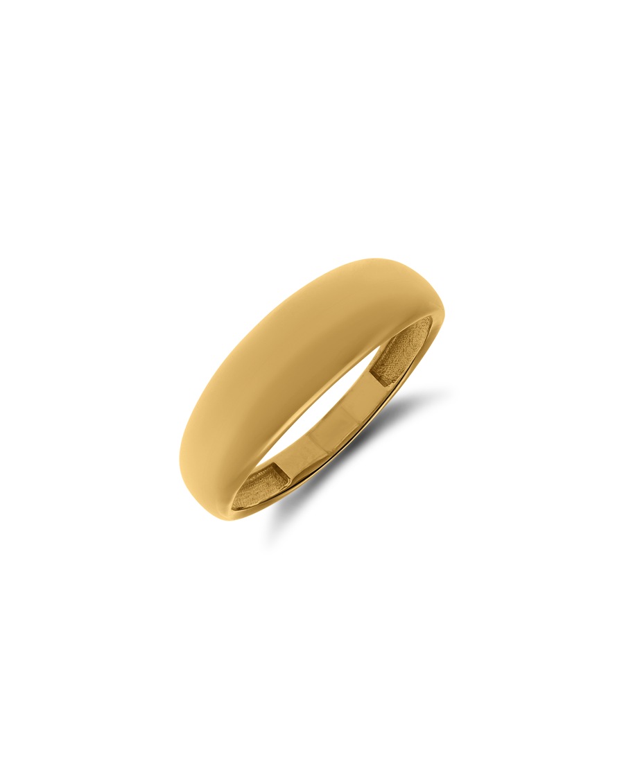 Lucardi Ring 585 Gold - Gelbgold 50mm Damen