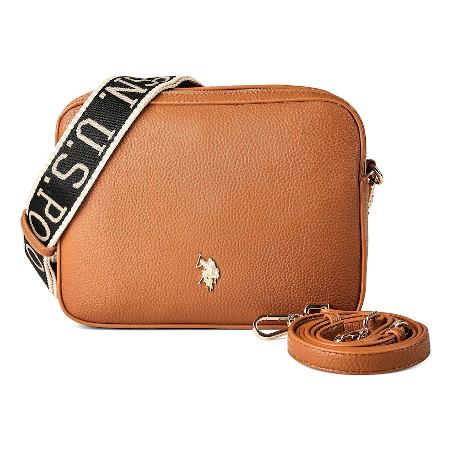U.S. Polo Assn. Mansion Umhängetasche camel Braun Damen