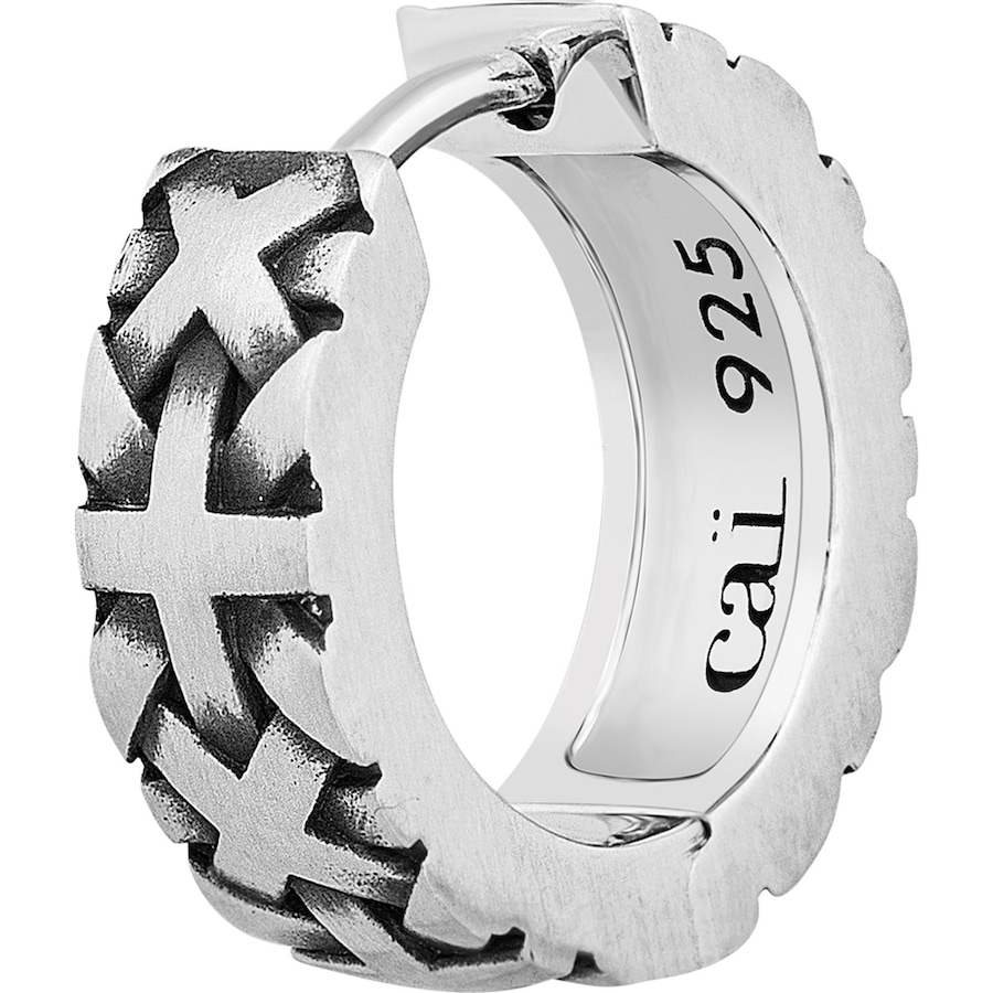 caï Einzelner Ohrschmuck 925er Silber One Size Herren