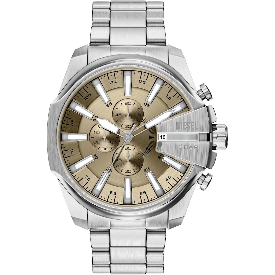 Diesel Chronograph Edelstahl One Size Herren