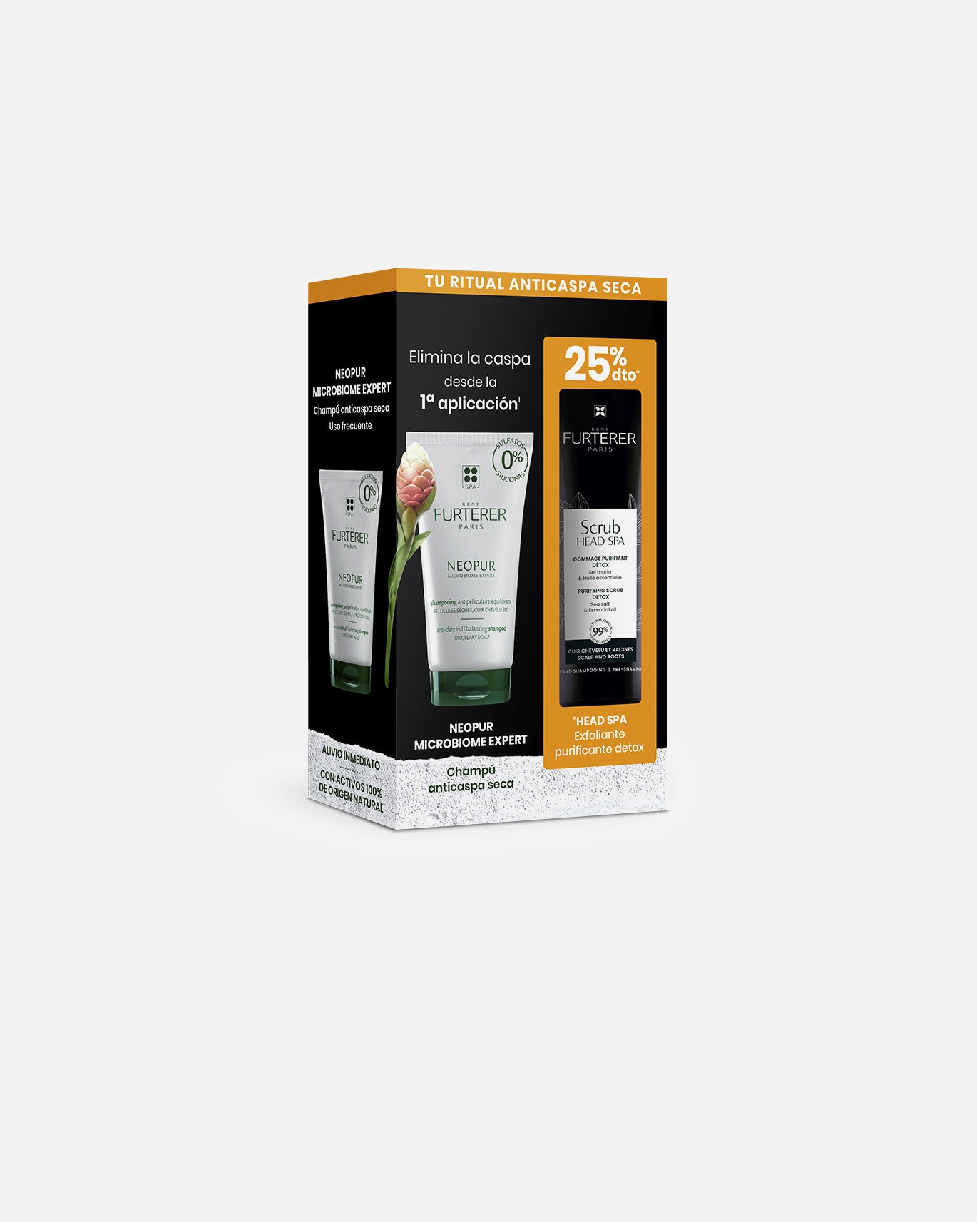 Haarpflegeset für Unisex René Furterer NEOPUR DRY ANTI-DANDRUFF RITUAL CASE 1 Stück