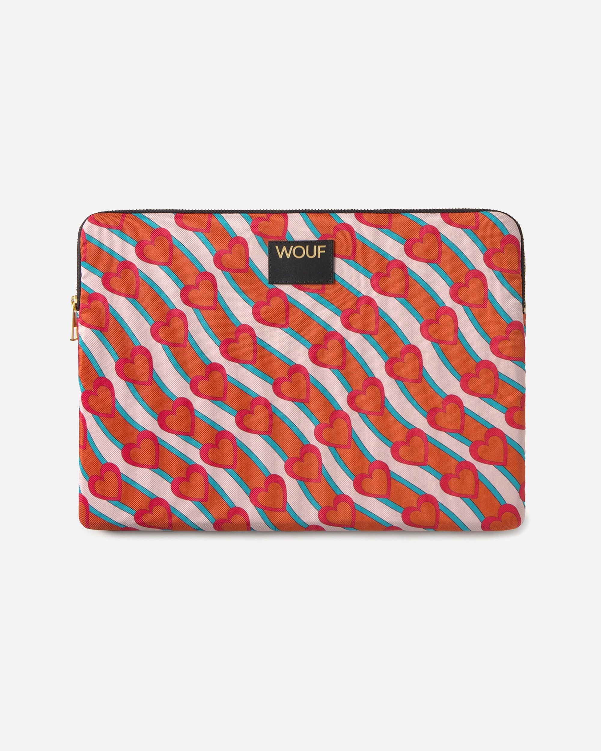 Schutzhülle für Weiblich Wouf Daily Laptophülle 32.5 cm heartbeat