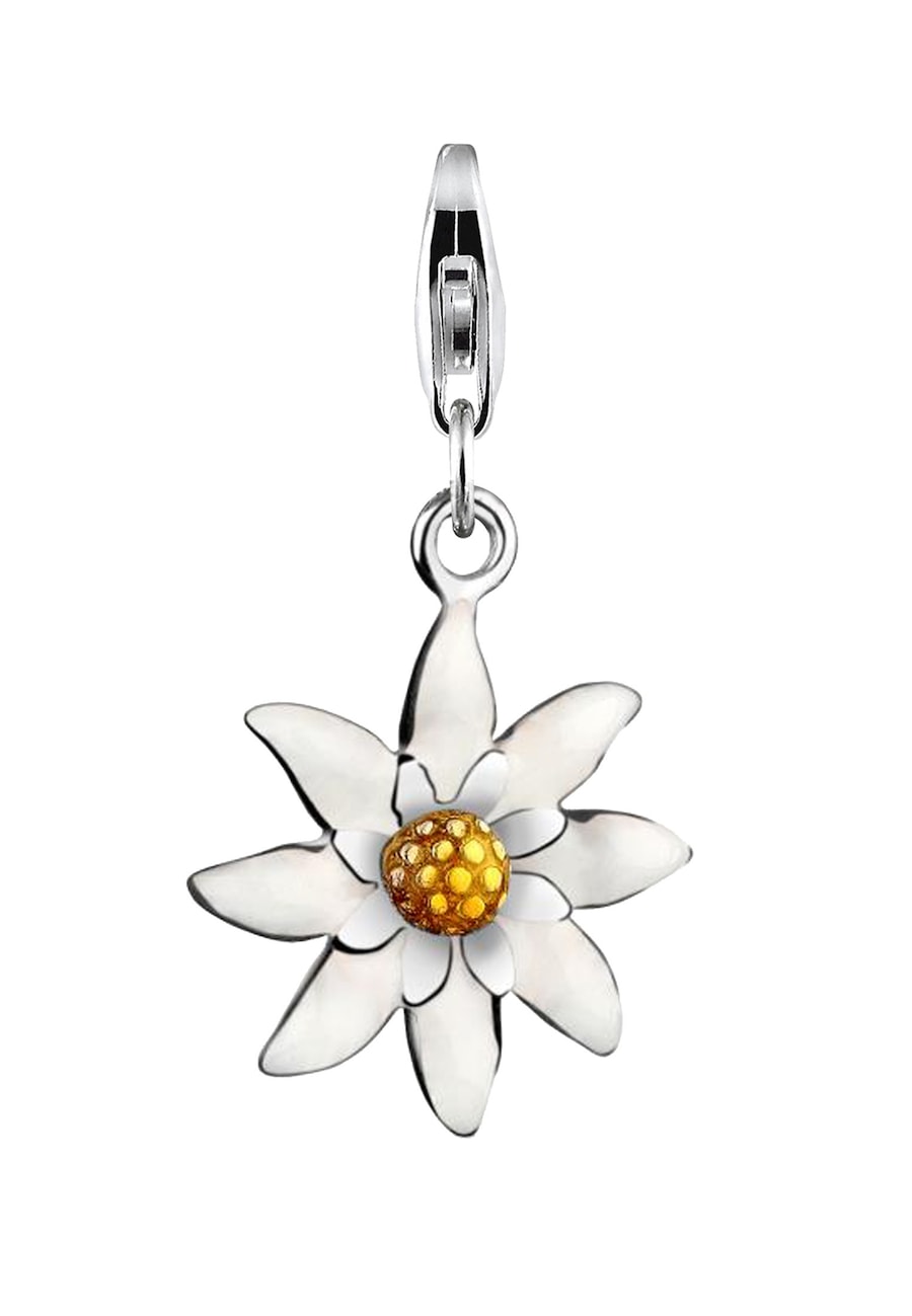 Nenalina Edelweiß Silber-Anhänger Tracht 925 Silber silberfarben Damen