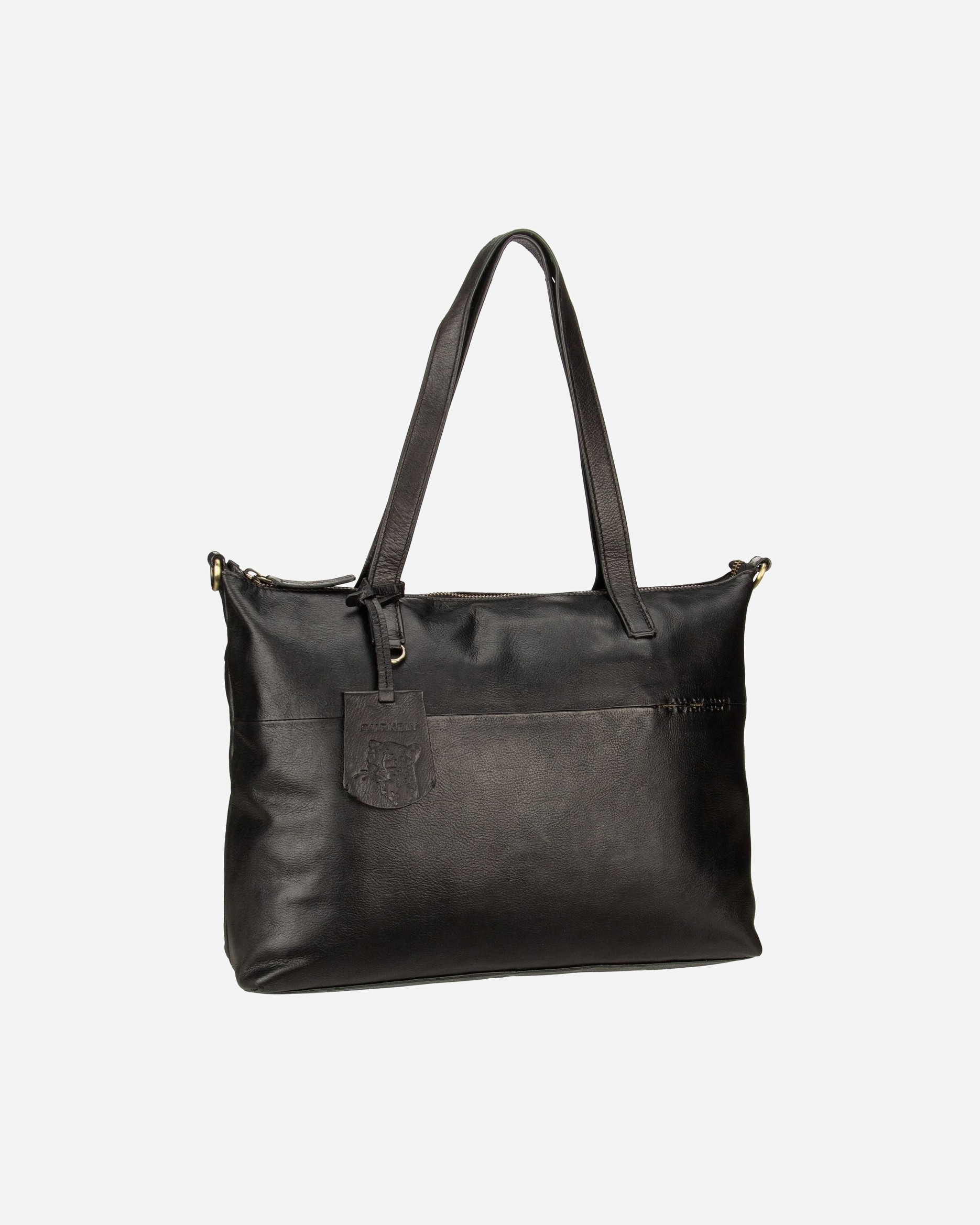 Shopper für Weiblich Burkely Shopper Natural Norah Bean Black