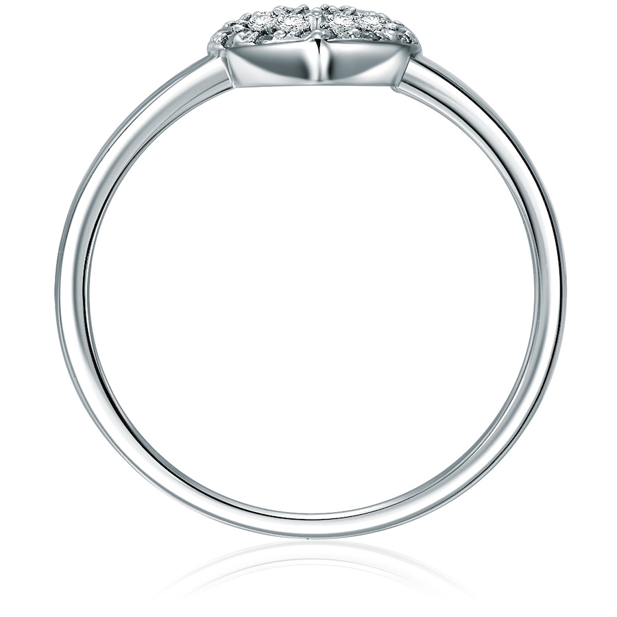 Trilani Ring aus Sterling Silber in mit Zirkonia 58 Damen