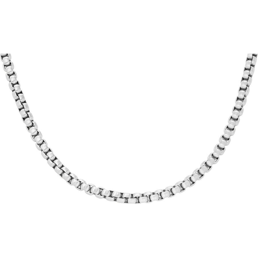 Fossil Kette Edelstahl silber Herren
