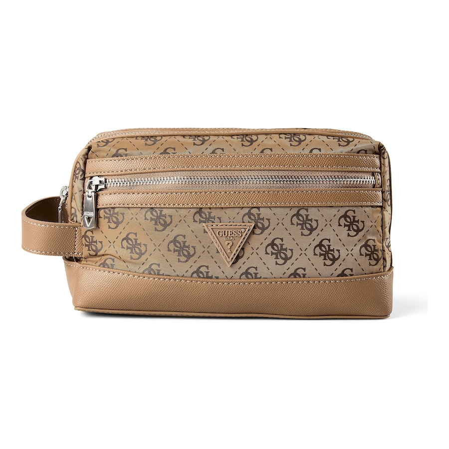 Guess Berlin Kulturbeutel beige-brown Nude Herren